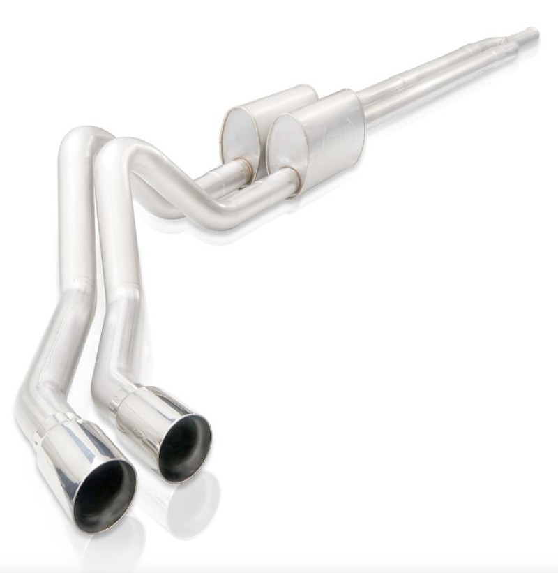 Chevrolet Silverado Performance Exhaust - Stainless Works - Redline Catback with Dual Polished Tips - `19-`20 Chevrolet Silverado Performance Exhaust - Stainless Works - Redline Catback with Dual Polished Tips - `19-`20